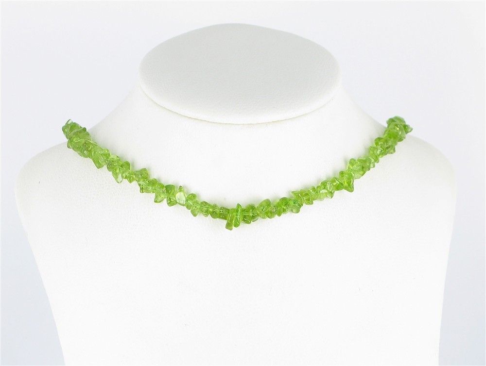 Filo di pietre burattate, Peridoto A, 05 x 08mm | Marco Schreier