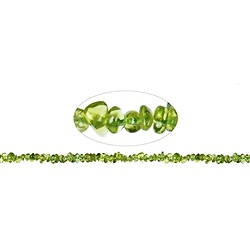 141210606621 Filo di pietre burattate, Peridoto A, 05 x 08mm | Marco Schreier