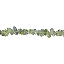 141230610520 Strand splitter, prehnite, 02-04 x 05-10mm (88cm) | Marco Schreier