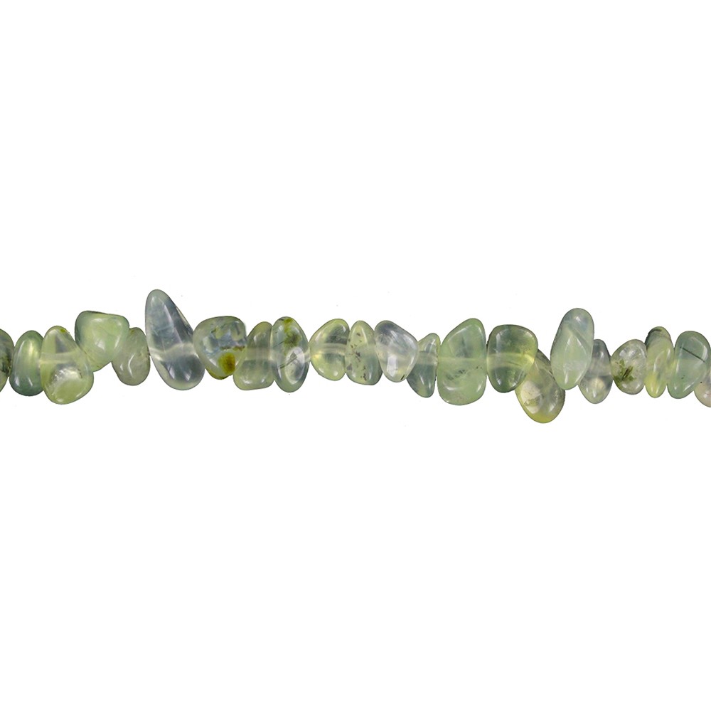 Rang de colliers éclats, prehnite, 02-04 x 05-10mm (88cm) | Marco Schreier