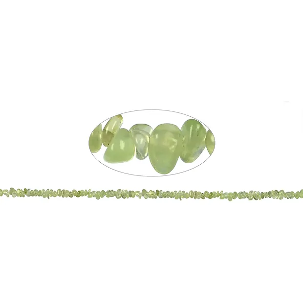 Strang Splitter, Prehnit, 01-03 x 03-08mm (88cm) | Marco Schreier