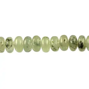 Strand button, prehnite, 8mm | wholesale supplier gems, healing stones & jewelry