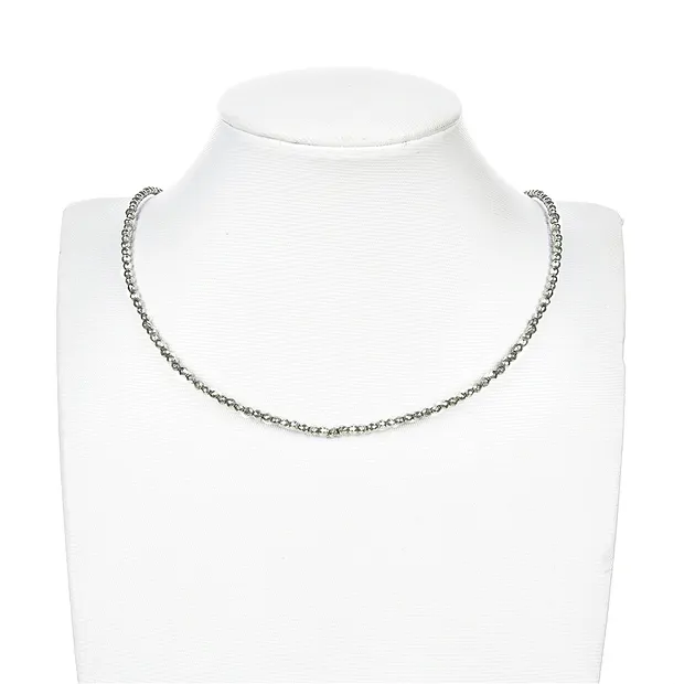 Rang de collier boules, Pyrite, à facettes, 03mm | Marco Schreier