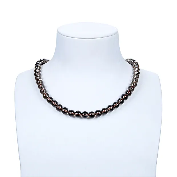 Strang Kugeln, Rauchquarz, 08mm | Großhändler Edelsteine, Heilsteine & Schmuck