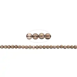 141280327021 Strang Coin, Rauchquarz, facettiert, 04 x 02mm (39cm) | Marco Schreier