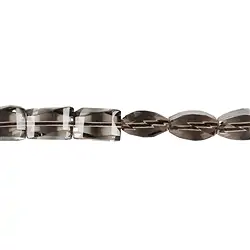 141280601421 Tiras de pepitas, Cuarzo ahumado A, facetado, 13 x 10mm | Marco Schreier