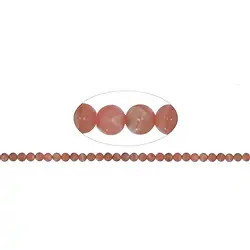 141300100520 Rang de collier boules, rhodochrosite, 06mm | Marco Schreier