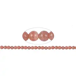 141300100723 Rang de colliers boules, rhodochrosite extra, 08 - 08,5mm | Marco Schreier
