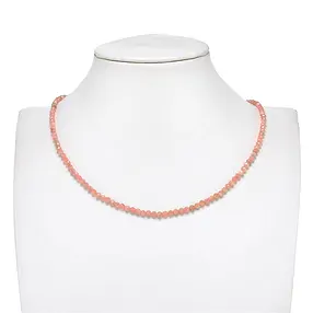 Rang de colliers boules, rhodochrosite, 03mm, facetté | Marco Schreier