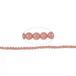 141300112724 Rang de collier boules, Rhodochrosite extra (Ortiz), 05,5mm | Marco Schreier