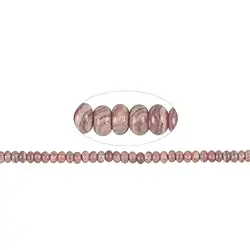 141300300320 Strang Button, Rhodochrosit B, 04-05 x 08mm | Edelsteine, Heilsteine & Schmuck