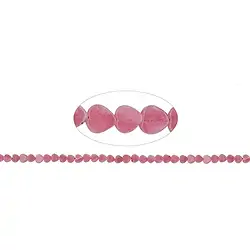 141301105723 Strang Herzen, Rhodochrosit, 05mm | Großhändler Edelsteine, Heilsteine & Schmuck