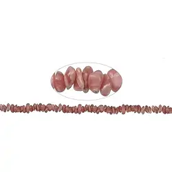 141301403920 Strang Splitter rundlich, Rhodochrosit, 04-08 x 08-15mm | Marco Schreier