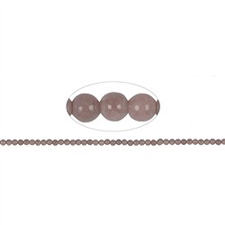 141310100320 Strang Kugeln, Rhodonit, 04mm  | Großhändler Edelsteine, Heilsteine & Schmuck