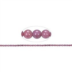 141310100321 Strang Kugeln, Rhodonit A, 04mm | Gro&#xDF;h&#xE4;ndler Edelsteine, Heilsteine &amp; Schmuck