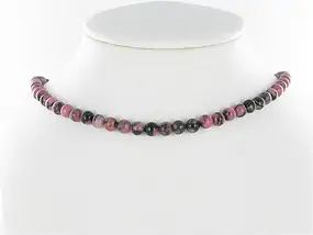 String Beads, Rhodonite, 06mm | minerals trade - gems, healing stones & jewelry