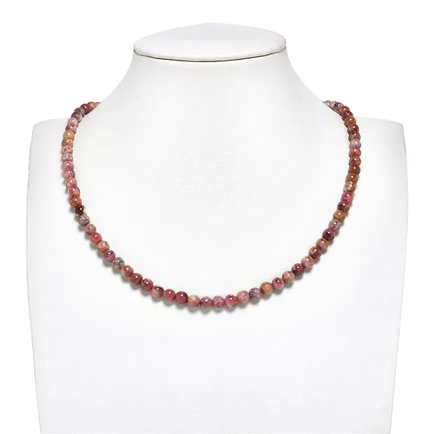 Rang de collier boules, Rhodonite (Bejing), 06mm (39cm) | Marco Schreier