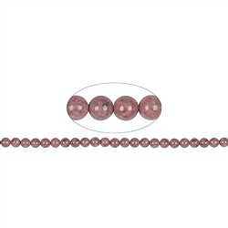 141310100720 Filo di perle, Rodonite, 08 mm | gemme, pietre curative e gioielli all'ingrosso