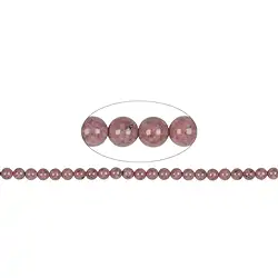 141310100720 Rang de collier boules, Rhodonite, 08mm | Marco Schreier