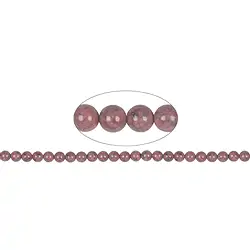141310100721 String Beads, Rhodonite A, 08mm | wholesaler gems, healing stones & jewelry