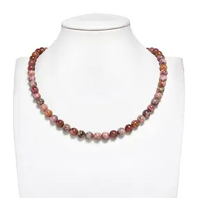 Filo di perle, Rodonite (Pechino), 08 mm (39 cm) | Marco Schreier