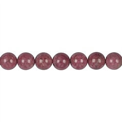 141310100921 String Beads, Rhodonite A, 10mm | wholesaler gems, healing stones & jewelry