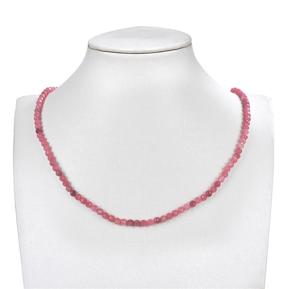 Strang Kugeln, Rhodonit AA, 04mm, facettiert | Edelsteine, Heilsteine & Schmuck