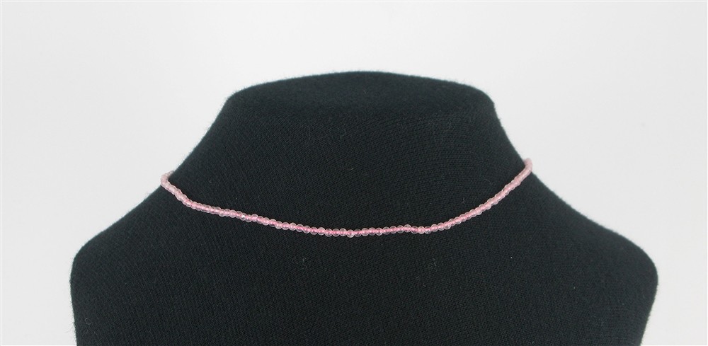 Cuentas de piedras preciosas, Cuarzo rosa, 02mm | Marco Schreier