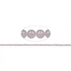 141330100120 Filo di perline, Quarzo rosa, 02 mm | Gemme Schreier, pietre curative e gioielli