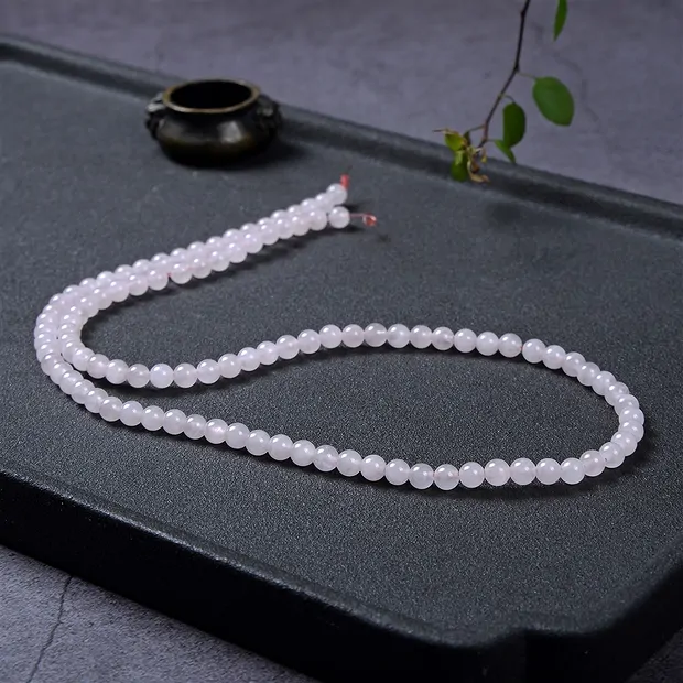 Strang Kugeln, Rosenquarz, 04mm | Großhändler Edelsteine, Heilsteine & Schmuck