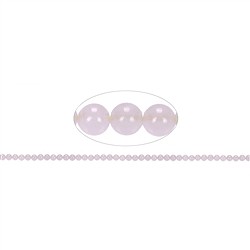 141330100320 Filo di perline, Quarzo rosa, 04 mm | Gemme Schreier, pietre curative e gioielli