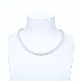 Filo di perle, Quarzo rosa, opaco, 06 mm (39 cm) | Marco Schreier