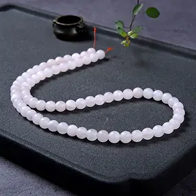 Filo di perle, Quarzo rosa, opaco, 06 mm (39 cm) | Marco Schreier