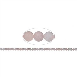 141330100510 Strang Kugeln, Rosenquarz, matt, 06mm (39 cm) | Edelsteine, Heilsteine &amp; Schmuck