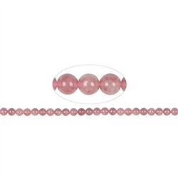 141330100724 Strang Kugeln, Rosenquarz (Madagaskar), 08mm | Edelsteine, Heilsteine & Schmuck