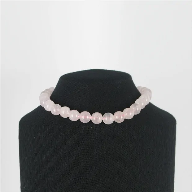 String Beads, Rose Quartz, 12mm | wholesaler gems, healing stones & jewelry