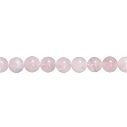141330101020 Rang de collier boules, Quartz rose, 12mm | Marco Schreier