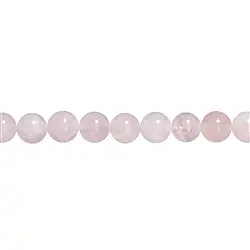 141330101020 Rang de collier boules, Quartz rose, 12mm | Marco Schreier