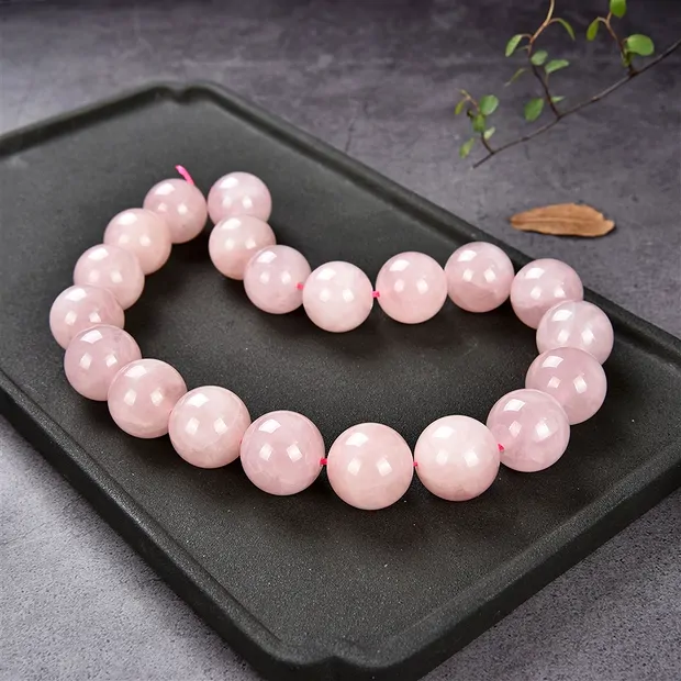 Filo di perline, Quarzo rosa, 20 mm | Gemme Schreier, pietre curative e gioielli