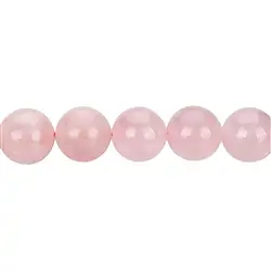 141330101420 Strang Kugeln, Rosenquarz, 20mm | Großhändler Edelsteine, Heilsteine & Schmuck