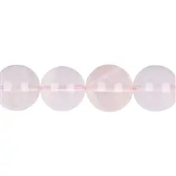 141330101422 Strang Kugeln, Rosenquarz (Madagaskar), 20mm | Edelsteine, Heilsteine & Schmuck