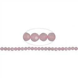 141330103731 Strang Kugeln &quot;Fenster&quot;, Rosenquarz A, 08mm | Edelsteine, Heilsteine &amp; Schmuck