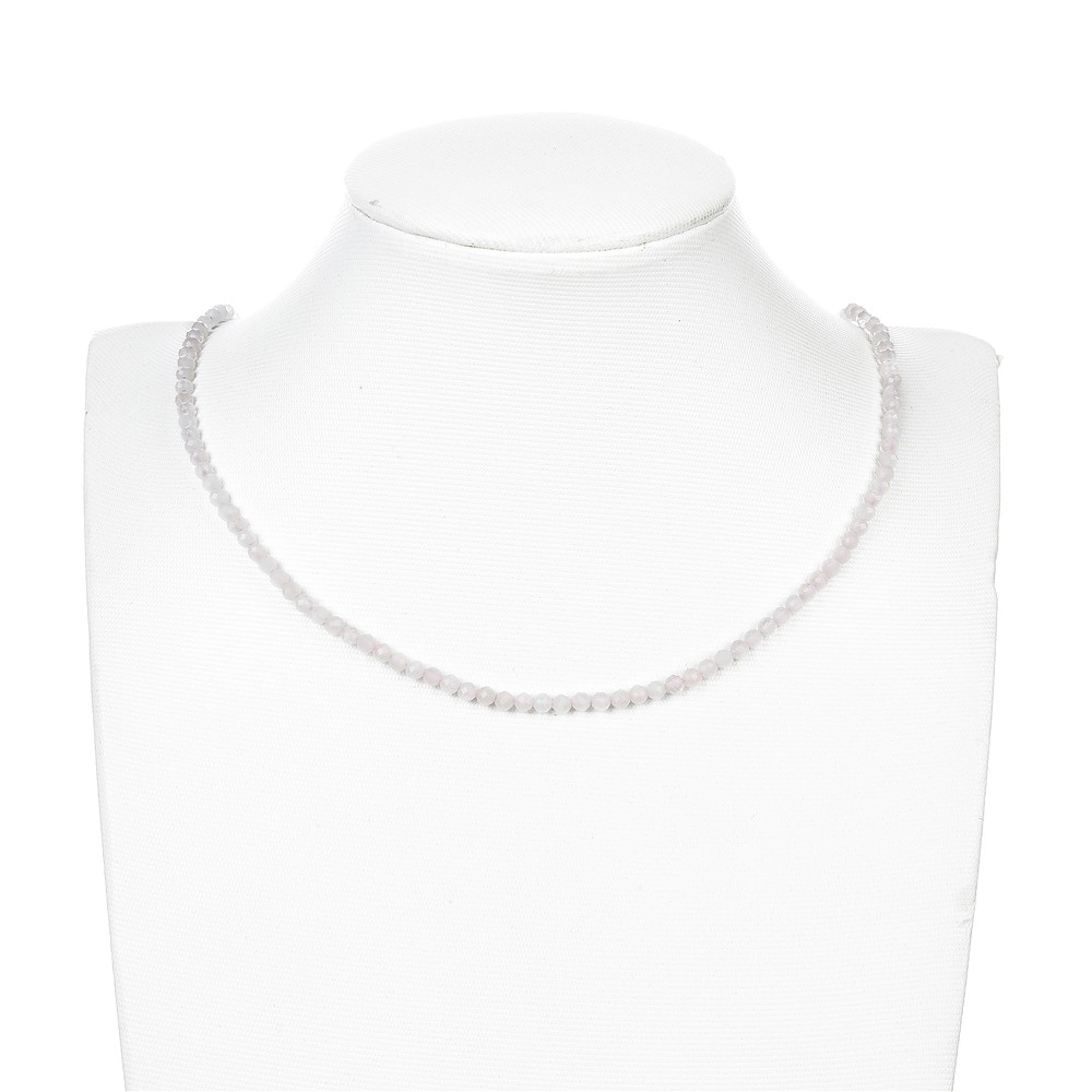 String Beads, Rose Quartz, faceted, 03mm (39cm) | gems, healing stones & jewelry