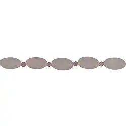 141330302410 Strang Linse eckig, Rosenquarz, matt, 12 x 08mm | Marco Schreier