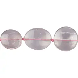 141330606422 Tiras planas de forma libre, Cuarzo rosa extra, 18 - 22mm | Marco Schreier