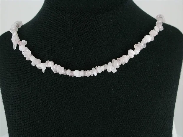 Rangs de colliers, Quartz rose, 02-04 x 05-10mm (88cm) | Marco Schreier