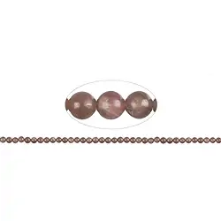 141350100320 Filo di perline, Rubino B, 04 mm | Gemme Schreier, pietre curative e gioielli