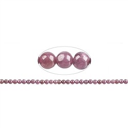 141350100520 Cuentas de piedras preciosas, Rubí, 06mm | Marco Schreier