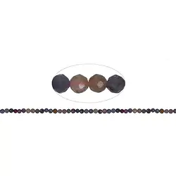 141350104921 String Beads, Sapphire, Ruby, 04mm (39cm) | wholesaler gems & healing stones
