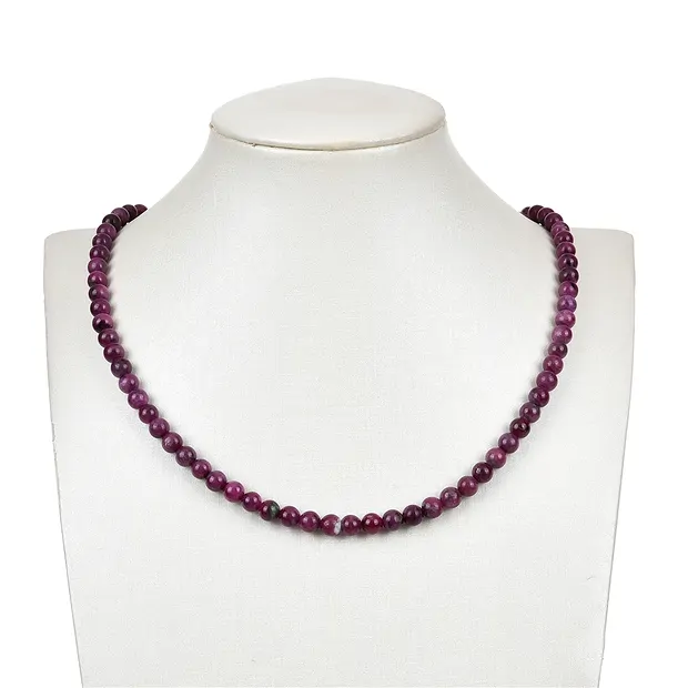 Strang Kugeln, Rubin A, 05,5-06 mm (39cm) | GH Edelsteine, Heilsteine & Schmuck